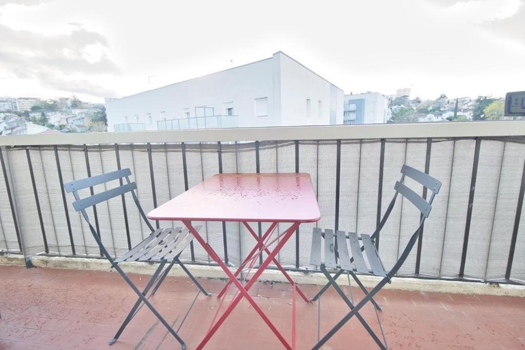 Ferienwohnung *Grand T3*Lumineux*Vue*Parking* Toulouse Exterior foto