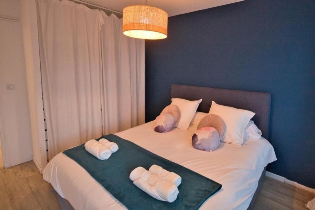 Ferienwohnung *Grand T3*Lumineux*Vue*Parking* Toulouse Exterior foto
