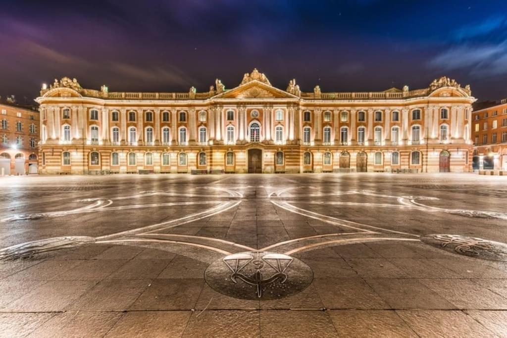 Ferienwohnung *Grand T3*Lumineux*Vue*Parking* Toulouse Exterior foto